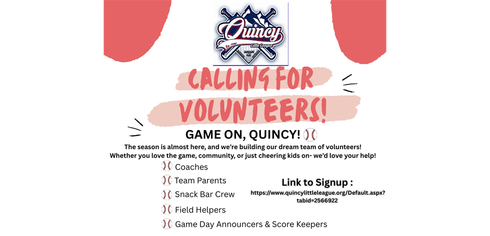Volunteers Needed!